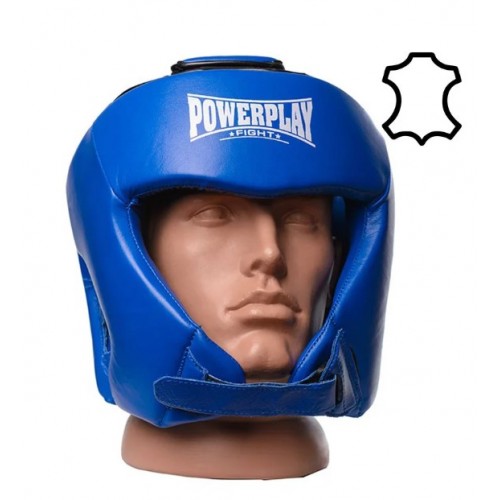 Боксерский шлем турнирный PowerPlay 3049 Синий