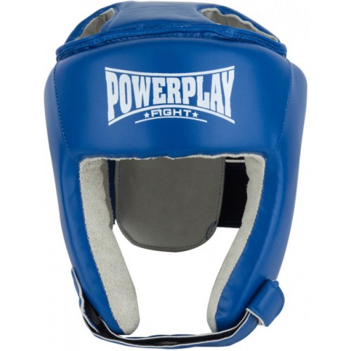 Боксерский шлем тренировочный PowerPlay 3084 Синий
