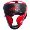 Боксерский шлем PowerPlay 3031 Platinum series Red  фото 4