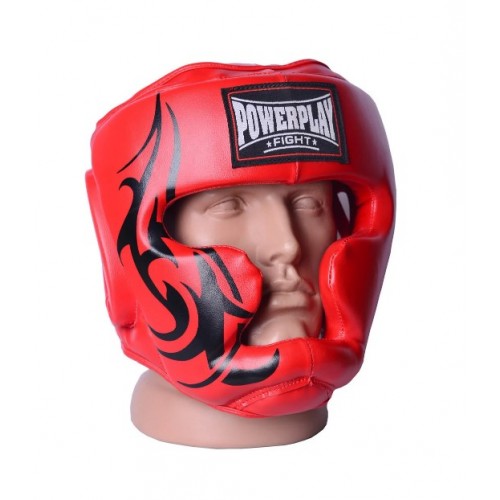 Боксерский шлем PowerPlay 3043 Red