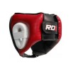 Боксерский Шлем Rdx Rex Leather Red  фото 2