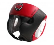 Боксерский Шлем Rdx Rex Leather Red