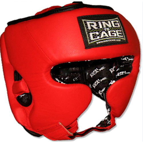 Детский боксерский шлем RING TO CAGE Kids Sparring Headgear-cheek only