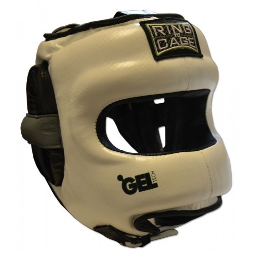 Боксерский шлем RING TO CAGE Deluxe Full Face GelTech Sparring Headgear 2.0 RTC-5005