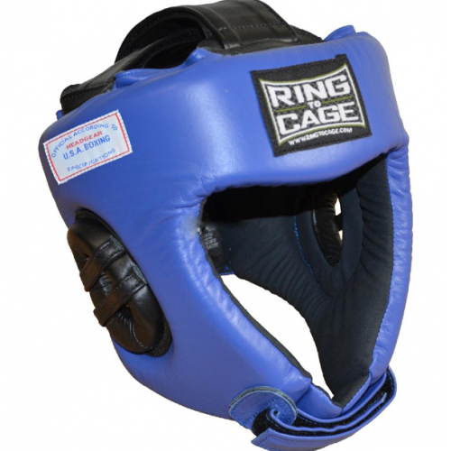 Открытый боксерский шлем RING TO CAGE USA BOXING APPROVED Competition Headgear