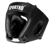 Шлем боксёрский Sportko арт. ОК1 черный