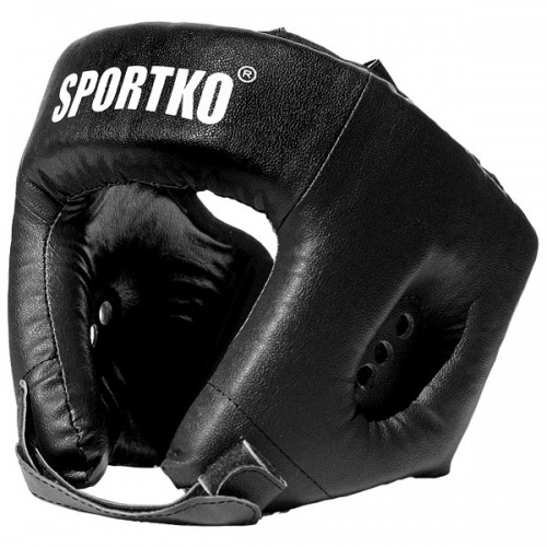 Шлем боксёрский Sportko арт. ОК1 черный