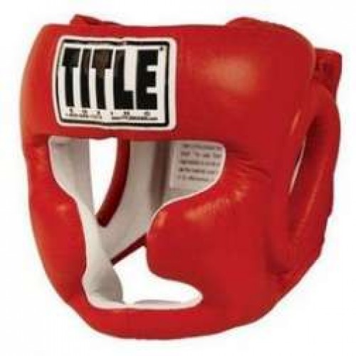 Боксерский шлем TITLE Boxing Full Face Training Headgear