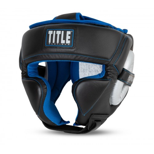 Боксерский шлем TITLE Platinum Perilous Training Headgear