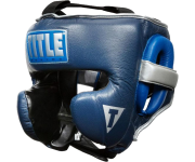 Шлем защитный TITLE Boxing Royalty Leather Training Headgear