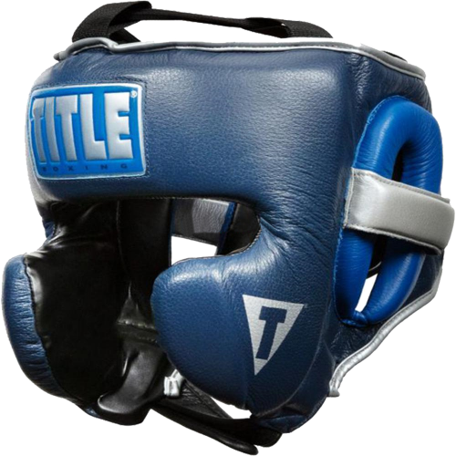 Шлем защитный TITLE Boxing Royalty Leather Training Headgear