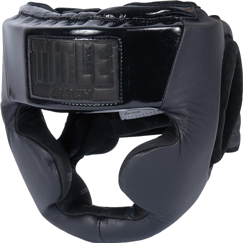 Боксерский шлем TITLE BLACK Full Coverage Headgear