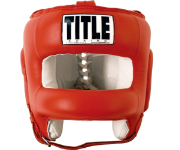 Боксерский шлем TITLE Boxing Face Protector Training Headgear