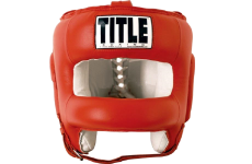 Боксерский шлем TITLE Boxing Face Protector Training Headgear