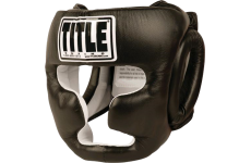 Боксерский закрытый защитный шлем Boxing Full Face Training Headgear