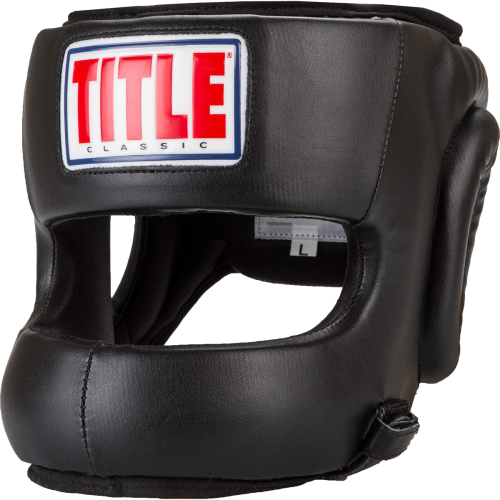 Боксерский шлем TITLE Classiс Face Protector Headgear