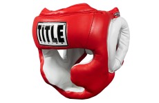 Закрытый защитный шлем TITLE GEL World Full-Face Training Headgear