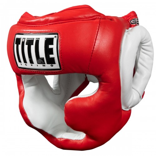 Закрытый защитный шлем TITLE GEL World Full-Face Training Headgear