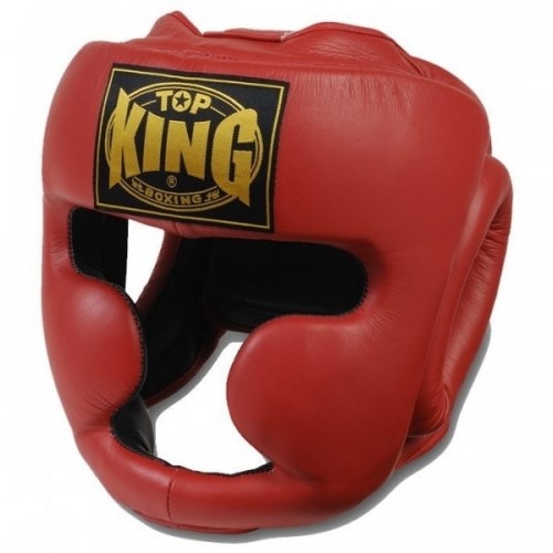 Боксерский шлем Top King TKHGFC EV Красный