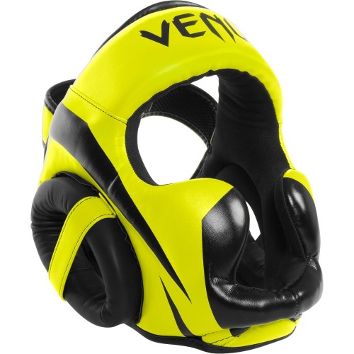 Шлем Venum Elite Headgear Neo Yellow