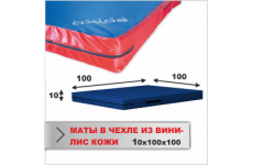 МАТ СПОРТИВНЫЙ Boyko-sport в чехле из ткани ВИНИЛИС КОЖА 10х100х100