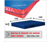 МАТ СПОРТИВНЫЙ Boyko-sport в чехле из ткани ВИНИЛИС КОЖА 20х100х100