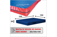 МАТ СПОРТИВНЫЙ Boyko-sport в чехле из ткани ВИНИЛИС КОЖА 20х100х100