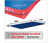 МАТ СПОРТИВНЫЙ Boyko-sport в чехле из ткани ВИНИЛИС КОЖА 5х100х200