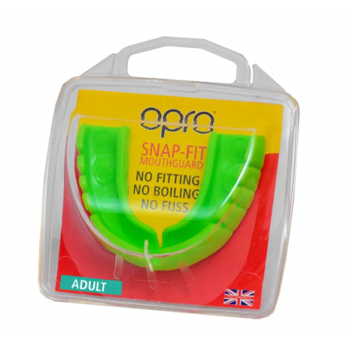 Капа OPRO Snap-Fit Neon Green