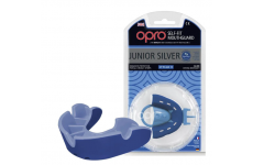 Капа OPRO Junior Silver Blue/Light Blue