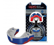 Капа OPRO Platinum Series Blue / Pearl / Red