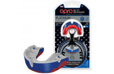Капа OPRO Platinum Series Blue / Pearl / Red