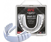 Капа OPRO Snap-Fit UFC Hologram White