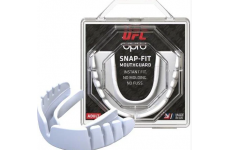 Капа OPRO Snap-Fit UFC Hologram White