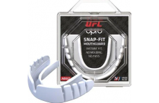 Капа OPRO Junior Snap-Fit UFC Hologram White