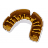 Капа OPRO Power-Fit Single Series White/Gold  фото 4