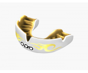 Капа OPRO Power-Fit Bling-Urban Series White/Gold