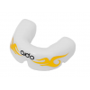 Капа OPRO Power-Fit Bling-Urban Series White/Gold  фото 2