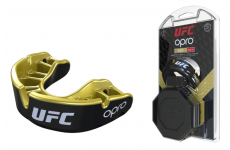 Капа OPRO Gold UFC Hologram Black Metal/Gold