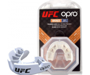 Капа OPRO Junior Bronze UFC Hologram White