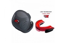 Капа боксерская RDX Gel 3D Elite Red