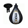 Пневмогруша боксерская RDX Leather White Bearing  фото 2