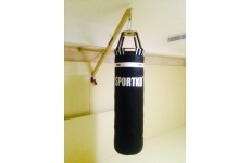 Мешок боксерский Sportko ременная кожа. Высота 110 см. Вес 65 кг.