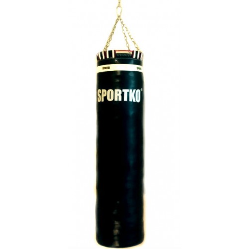 Мешок боксерский Sportko ременная кожа. Высота 150 см. Вес 100 кг.