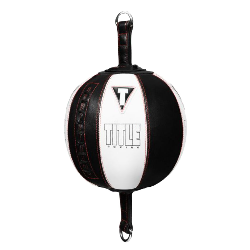 Пневмогруша на растяжках TITLE Leather Eclipse Double End Bag