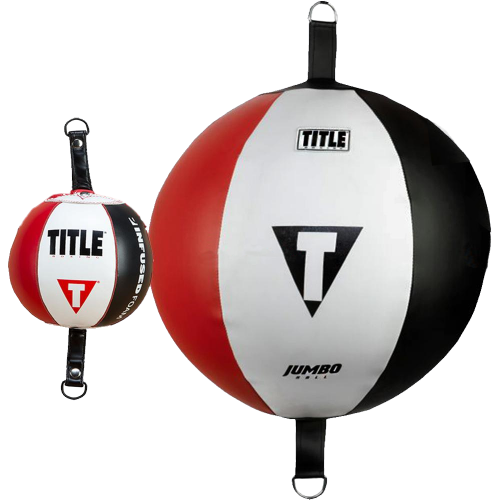 Большая груша на растяжках TITLE Big Jumbo Ball Double End Bag