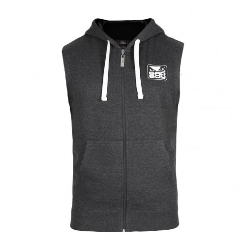СПОРТИВНАЯ КОФТА БЕЗ РУКАВОВ BAD BOY DARK GREY