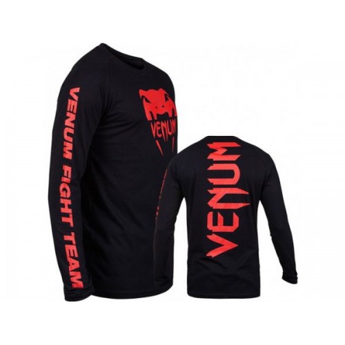 Реглан Venum Pro Team 2.0 Long Sleeve T-Shirt Red Devil