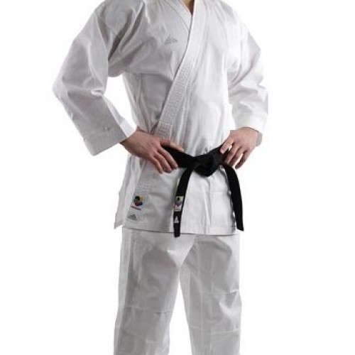 Кимоно для дзюдо Adidas серии Kumite Fighter K220KF. Официальная вышивка WKF