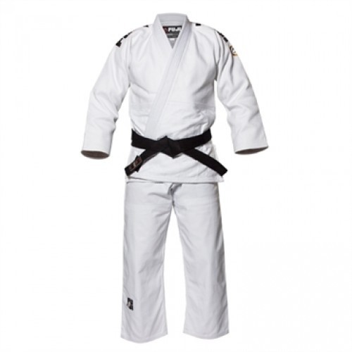 Кимоно для дзюдо FUJI Sports Deluxe White Judo Gi